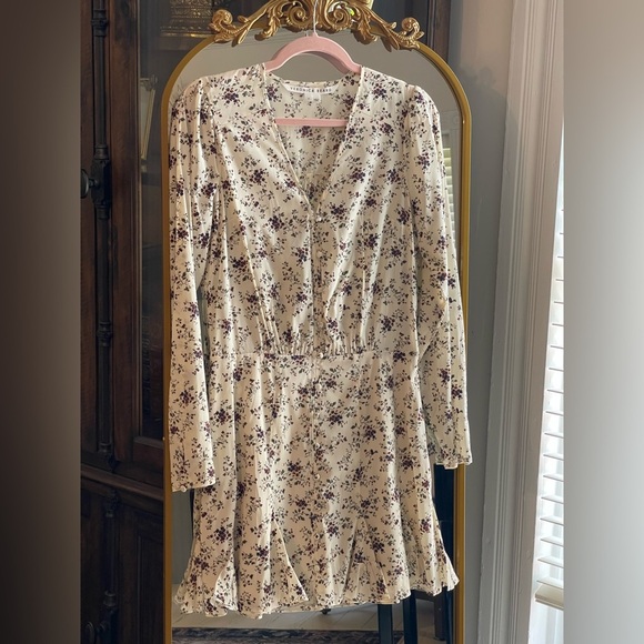 VERONICA BEARD Riggins Stretch Silk Quiet Luxury Vibes Minidress size 6 - Picture 1 of 12